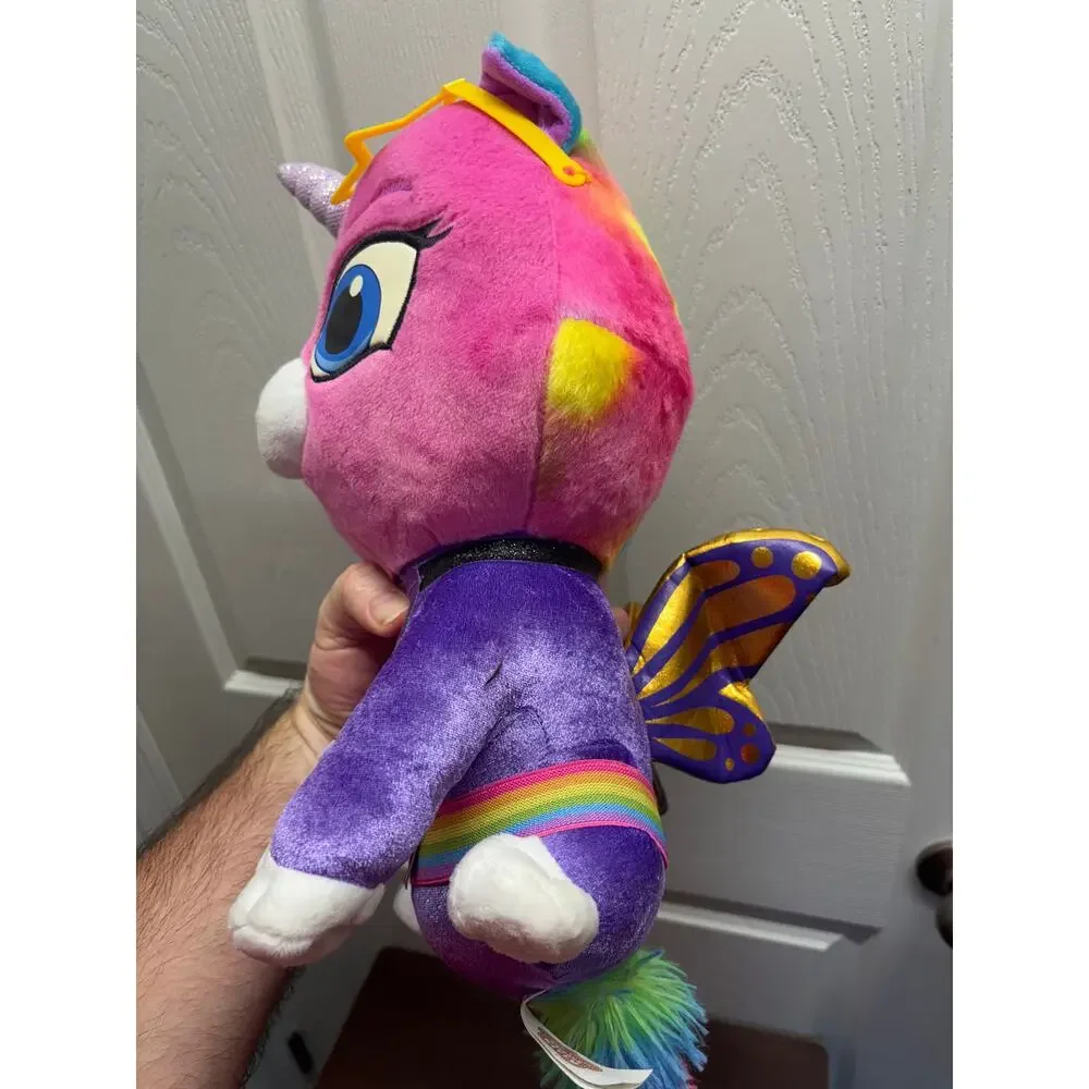 Nickelodeon Rainbow Butterfly Unicorn Kitty Felicity Plush Stuffed Animal